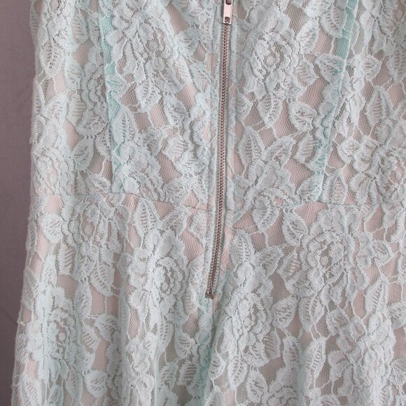 Speechless Mint Lace Dress - Picture 12 of 13